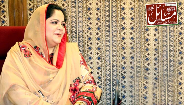 صحت مند ماحول خواتین کا بھی بنیادی حق ہے، بشریٰ رند