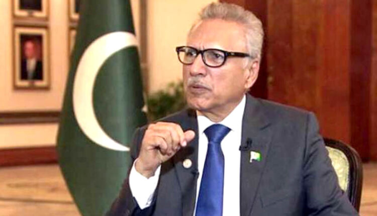 مسلم امہ اسرائیل کے خلاف سخت قدم اٹھانے کی صلاحیت نہیں رکھتی،صدر پاکستان