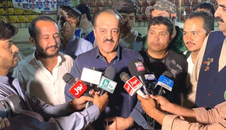 ہمارے صوبے میں کھیلوں کا بے پناہ ٹیلنٹ موجود ہے،چیئرمین بلوچستان بورڈ 