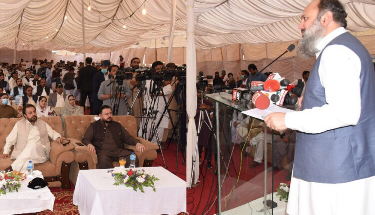 وزیر اعلیٰ بلوچستان جام کمال خان نے سبزل روڈ توسیع منصوبے کے فیز ون کا باقاعدہ افتتاح کردیا