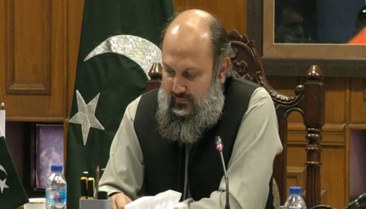 وزیراعلی بلوچستان جام کمال کا مشرقی بائی پاس پر دستی بم حملے کی مذمت
