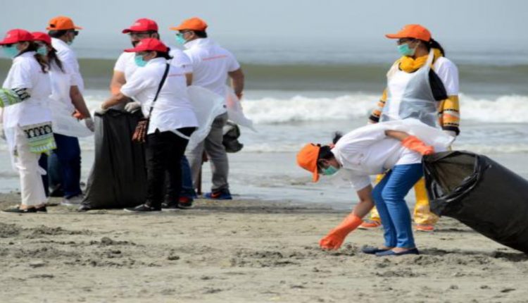 عالمی یوم صفائی، نجی تنظیموں نے ساحل سمندر پر یوم صفائی منایا