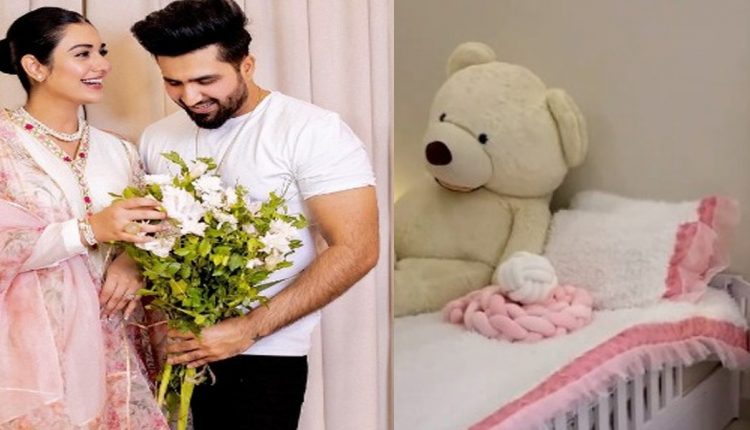 سارہ اور فلک نے اپنے متوقع بچے کا کمرہ کس طرح سجایا؟ دیکھیں ویڈیو