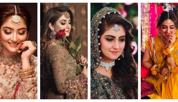 اداکارہ حبا بخاری کے برائیڈل شوٹ کے مختلف انداز