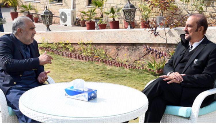 اسپیکر قومی اسمبلی سے بابر اعوان کی ملاقات، اہم امور پر تبادلہ خیال