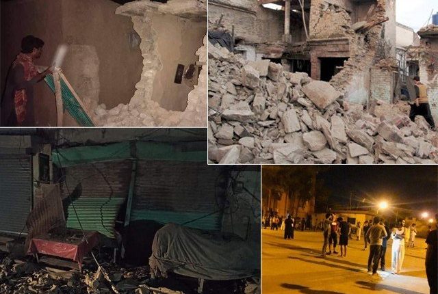 بلوچستان میں تباہ کن زلزلہ پاک فوج نے امدادی کارروائیوں کا آغاز کردیا