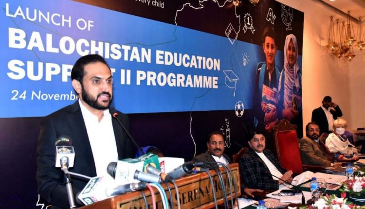 آئندہ سے بلوچستان کے کسی سکول میں ٹاٹ نہیں ہوگا ،وزیراعلیٰ بلوچستان