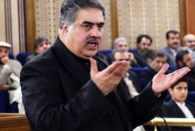 انتظامیہ عوام کی جان و مال کی حفاظت میں بری طرح ناکام رہی ہے،نواب ثناءاللہ زہری
