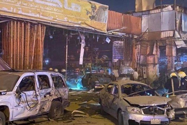 سعودی عرب، حوثی ملیشیا کے میزائل حملے میں 2 افراد جاں بحق، 7 زخمی