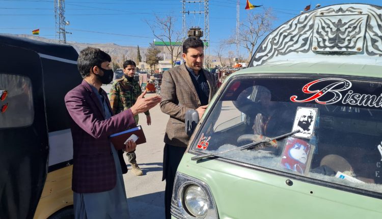 غیر قانونی اور بغیر پر مٹ کے رکشوں اور گاڈیوں کو روڈ پرچلنے کی اجازت نہیں دینگے،ذوہیب اللہ کبزئی