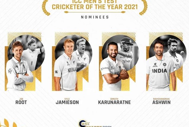 ائی سی سی نے سال کے چار بہترین کھلاڑیوں کی نامزدگیوں کا اعلان کردیا