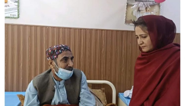 کینسر کے مریضوں کو بہتر توجہ تیمارداری اور زیادہ پیار کی ضرورت ہوتی ہے،ثناء درانی