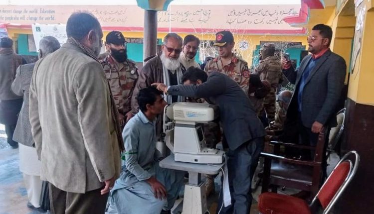 ژوب میں فری میڈیکل کیمپ کا انعقاد