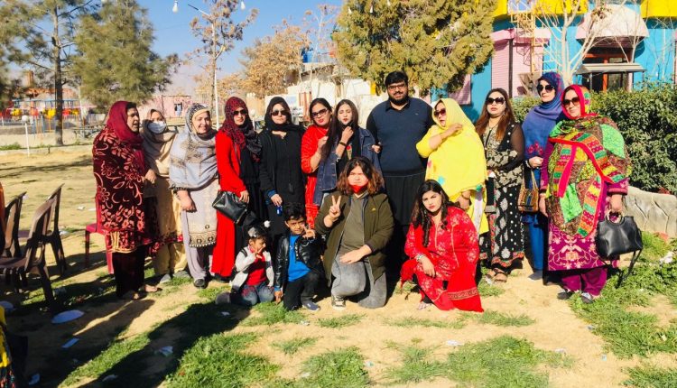 بلوچستان وومن بزنس فورم اوربراڈوے ٹوریزم کلب کے زیراہتمام فاطمہ جناح فیملی پارک میں بسنت میلہ