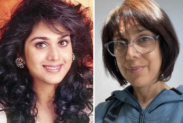 ماضی کی معروف اداکارہ میناکشی ششادری کو پہچاننا ناممکن