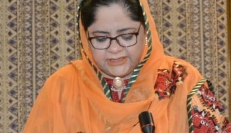 دہشتگردی کے خلاف جنگ میں پوری قوم اپنی فورسز کےساتھ کھڑی ہے،بشریٰ رند