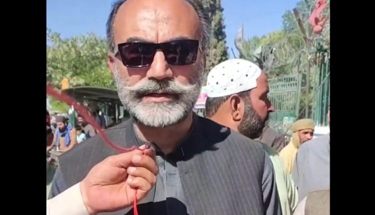 استحصال کے نتیجے میں بلوچستان دنیا کے پسماندہ علاقوں میں شمار ہوتا ہے، حاجی لشکری