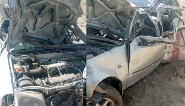 منگچر،ٹریفک حادثے میں دوافراد جاں بحق،3شدید زخمی