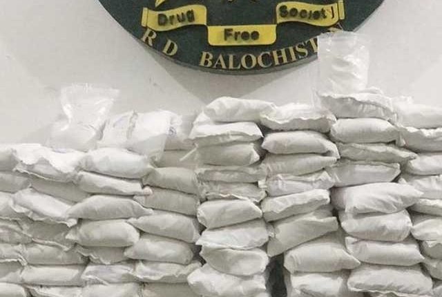 اے این ایف نے بلوچستان میں 199 کلو منشیات اسمگلنگ کی کوشش ناکام بنادی