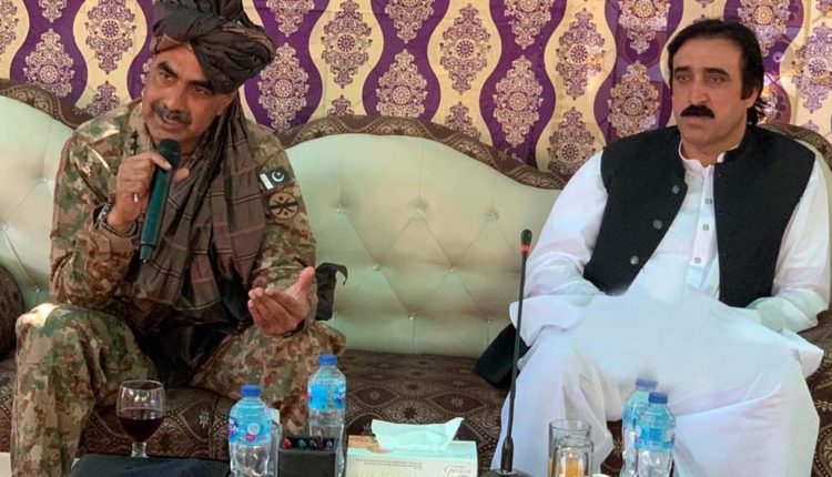 بلوچستان کے امن اور خوشحالی میں حکومت اور عوام کے شراکت دار ہیں، کور کمانڈر