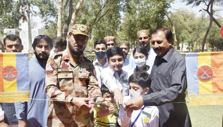 فرنٹیئرکور بلوچستان (نارتھ) سبی سکاوٹس کے زیر اہتمام نوجوان دانشوروں پر مشتمل سیمینار اور زرعی نمائش کا انعقاد