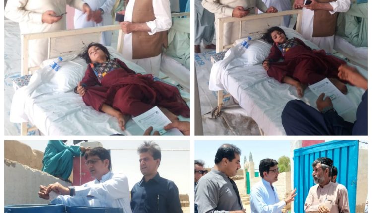 محکمہ صحت بلوچستان کی ٹیمیں ڈیرہ بگٹی کے متاثرہ علاقوں میں طبی سہولیات کی فراہمی میں بلاتعطل مصروف عمل سیکرٹری صحت بلوچستان صالح محمد ناصر