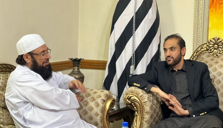 وزیراعلیٰ عبدالقدوس بزنجو کی مولانا عبدالغفور حیدری سے ملاقات
