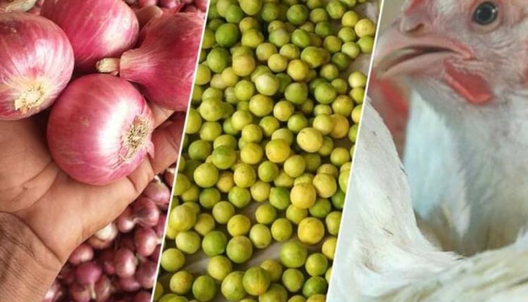 عیدالفطر کے بعد مرغی، پیاز اور لیموں کی قیمتوں میں بلند ترین اضافے نے صارفین کے لیے مزید مشکلات پیدا کردی