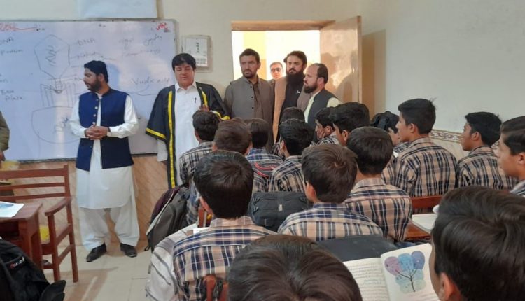 بہتر تعلیم اور صحت کی سہولیات کی فراہمی کے بغیر ملک وقوم کی تعمیر وترقی اور حوشحالی نا ممکن ہے،ڈپٹی کمشنر کوئٹہ