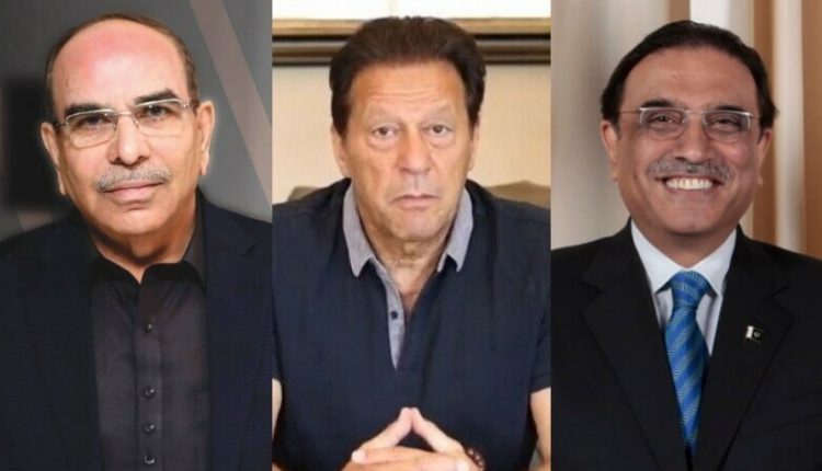 عمران خان سے متعلق ملک ریاض اور آصف زرداری کی مبینہ آڈیو کی پاکستان تحریک انصاف نے تردید کردی