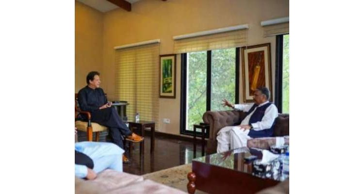 عمران خان سے اعجاز الحق کی بنی گالا میں ملاقات، اہم پیغام پہنچا دیا