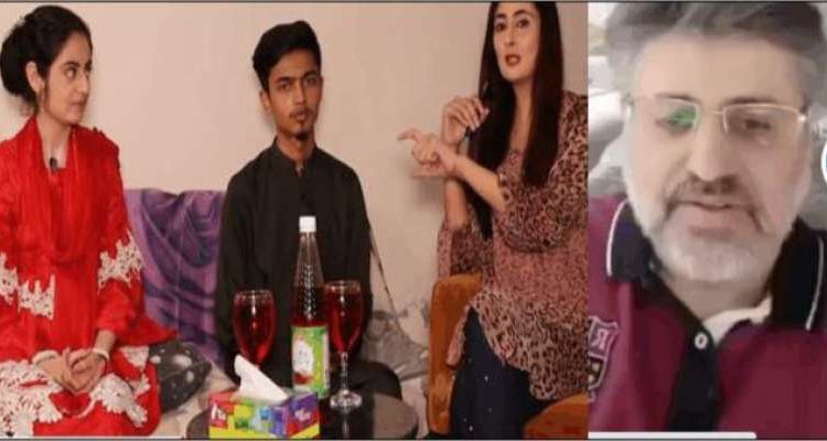 دعا زہرا کے والد کا بیٹی کا انٹرویو کرنے والی اینکر کے خلاف قانونی کارروائی کرنے کا اعلان