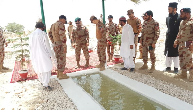 ایف سی بلوچستان (نارتھ) کی ڈیرہ بگٹی کے علاقے پیرکوہ میں پانی کے بحران اور ہیضے کی وباء پر قابو پانے کیلئے اقدامات جاری