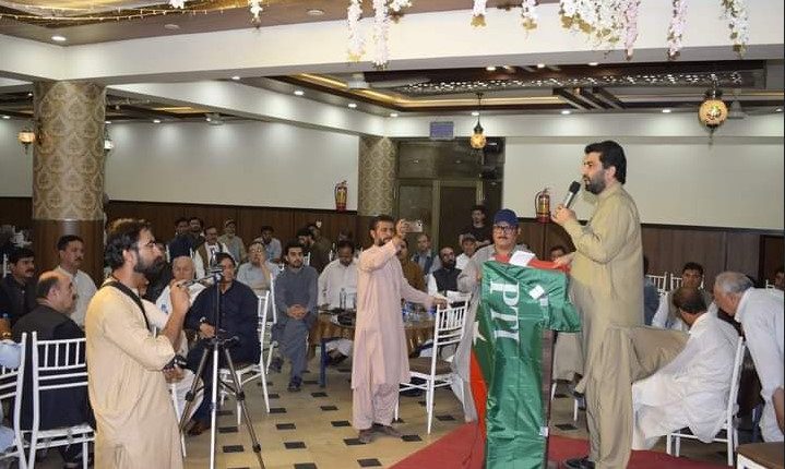 آنے والا دور بلوچستان میں پاکستان تحریک انصاف ہوگا،قاسم خان سوری کا شمولیتی پروگرام سے خطاب