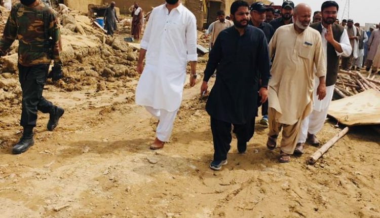 ضلعی انتظامیہ بارشوں سے متاثرہ علاقوں میں ریلیف اور ریسکیو کے لیے ہرممکن اقدامات اٹھا رہی ہے،ڈپٹی کمشنر کوئٹہ