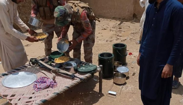 بلوچستان میں سیلابی صورتحال، قلعہ سیف اللہ میں سول انتظامیہ اور ایف سی بلوچستان نارتھ کا ریسکیو آپریشن