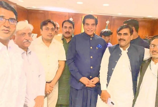 سپیکر قومی اسمبلی راجہ پرویز اشرف سے پاکستان الائیڈ ہیلتھ کونسل کے وفد کی اسلام آباد میں ملاقات