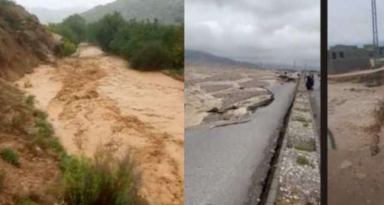 کوئٹہ کے تفریحی مقام ہنہ اووڑک میں سیلابی ریلے کے سبب زرعی باغات تباہ ہوگئے