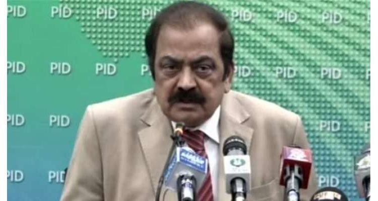 شہباز گل کا بیان عمران خان اور پی ٹی آئی کا ایجنڈا ہے؛ رانا ثناء اللہ