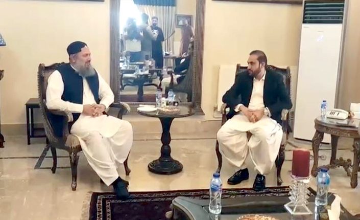 قدوس بزنجو کی جام کمال سے ملاقات، سیاسی صورتحال سمیت لسبیلہ میں امدادی سرگرمیوں پر گفتگو