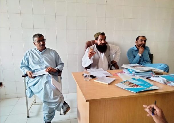 ڈیرہ بگٹی میں ٹائیفائیڈ بخار کے حفاظتی ویکسین مہم کا آغاز