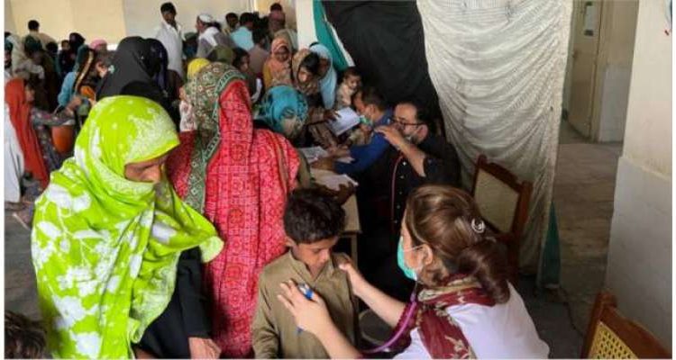 سیلاب کی وجہ سے بیماریوں اور اموات کا سخت خطرہ لاحق