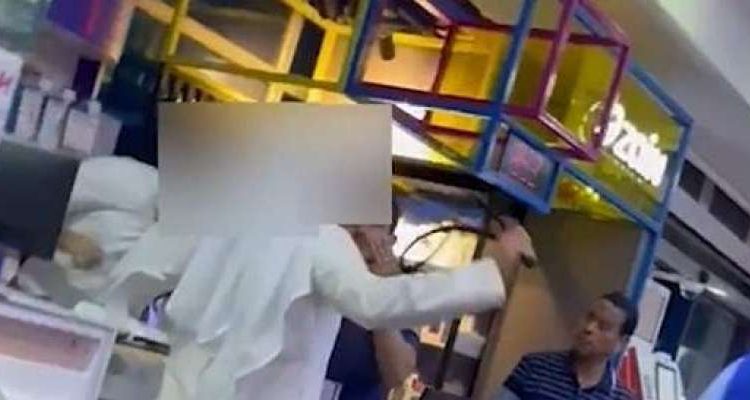 کویت میں غیرملکی ملازم پر مقامی شہری کے تشدد کی ویڈیو وائرل