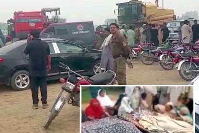 شیخوپورہ میں آٹھ افراد کو سوتے ہوئے کلہاڑیوں کے وار سے قتل کر دیا گیا