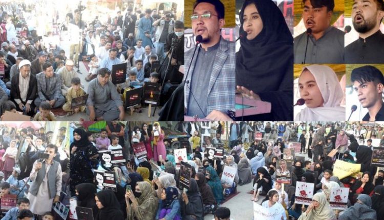 ہزارہ برادری کے قتل عام پر عالمی برادری کی خاموشی سوالیہ نشان ہے، ہزارہ کمیونٹی سسٹم