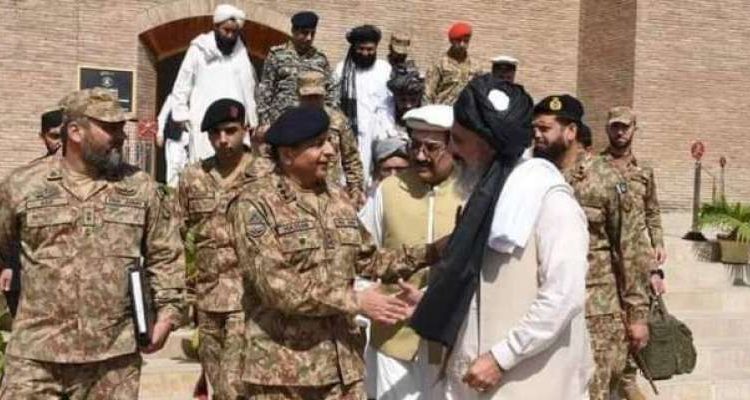 کورکمانڈرپشاور کا دورہ میران شاہ، قبائلی عمائدین کی غیرمتزلزل حمایت کی یقین دہانی
