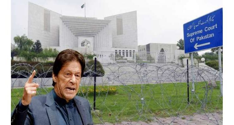 سپریم کورٹ میں عمران خان کے خلاف توہین عدالت کی درخواست دائر