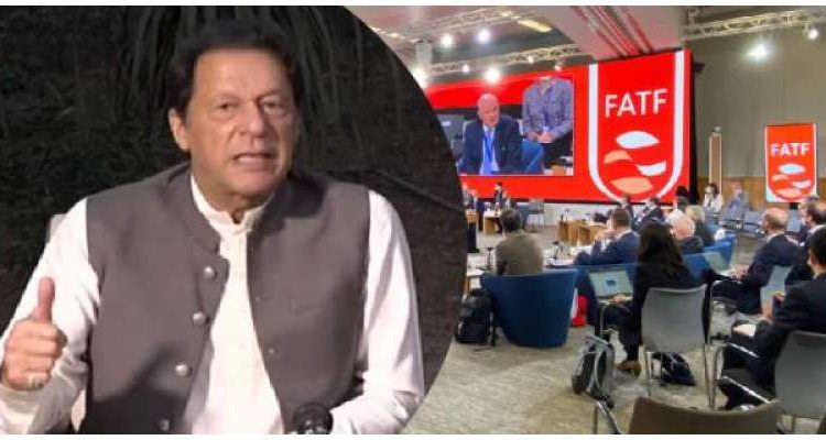 قوم کو مبارکباد، پی ٹی آئی ٹیم کی محنت سے پاکستان گرے لسٹ سے نکلا