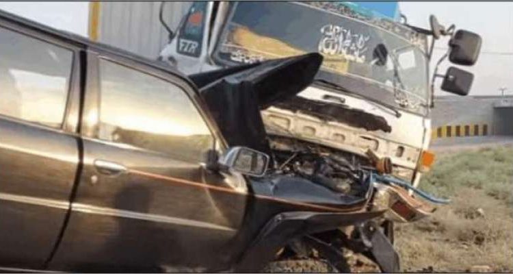 سندھ، عرب شہزادے کی گاڑی حادثے کا شکار ہوگئی