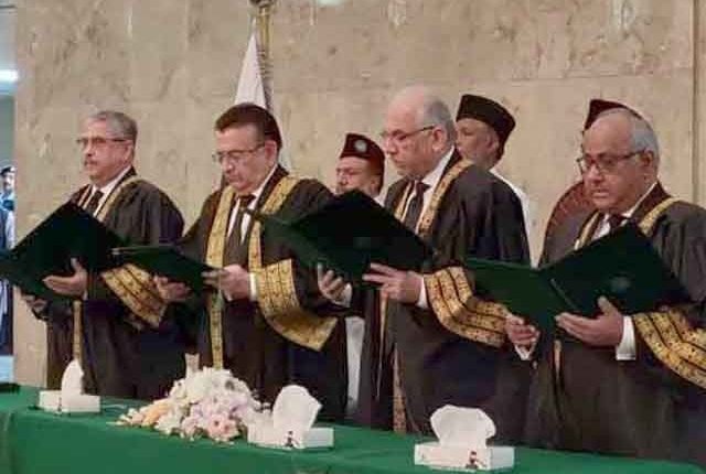 سپریم کورٹ؛ جسٹس اطہر من اللہ سمیت 3 ججز نے حلف اٹھا لیا
